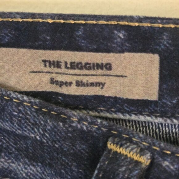 AG Adriano Goldschmied NWT Digital Luxe Denim Legging Jeans In Weber Size 28R - Picture 8 of 9